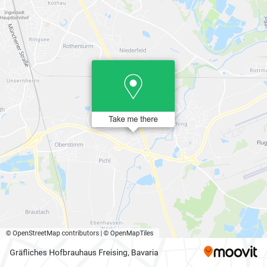 Gräfliches Hofbrauhaus Freising map