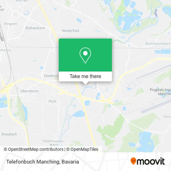 Карта Telefonbuch Manching