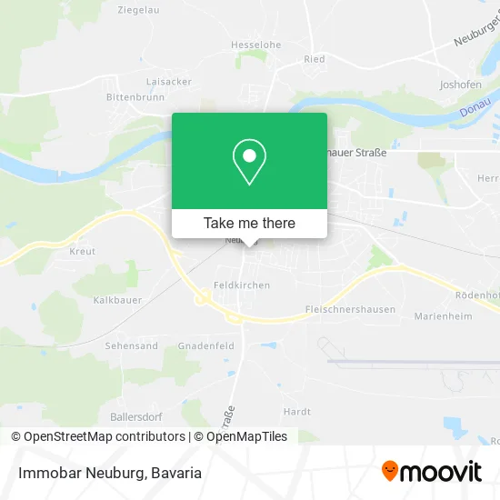 Карта Immobar Neuburg