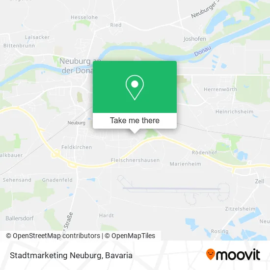 Карта Stadtmarketing Neuburg