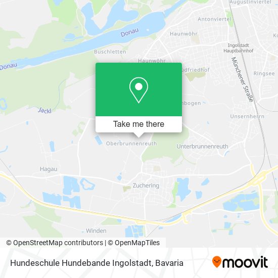 Hundeschule Hundebande Ingolstadt map