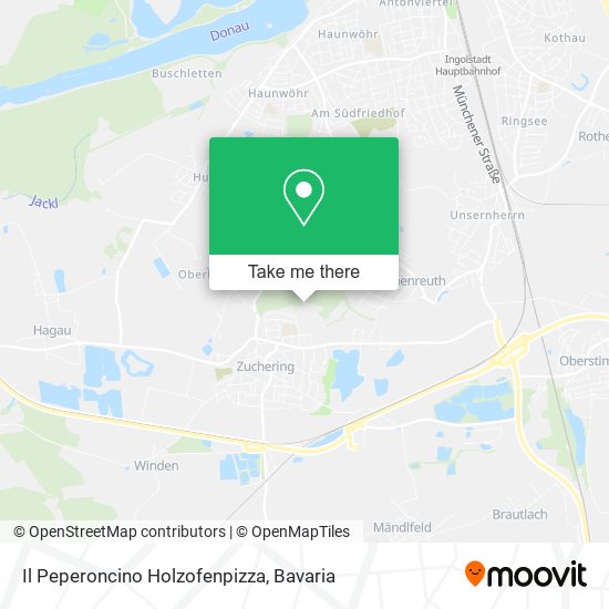 Il Peperoncino Holzofenpizza map