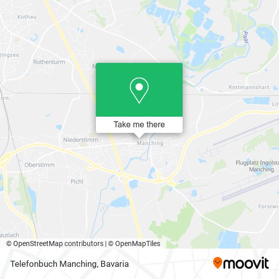 Карта Telefonbuch Manching