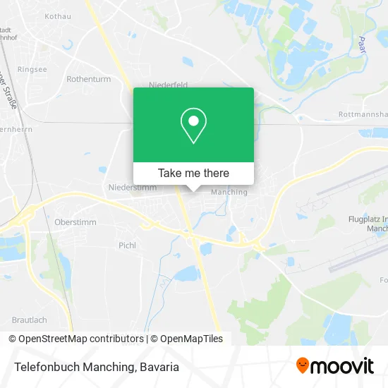 Карта Telefonbuch Manching