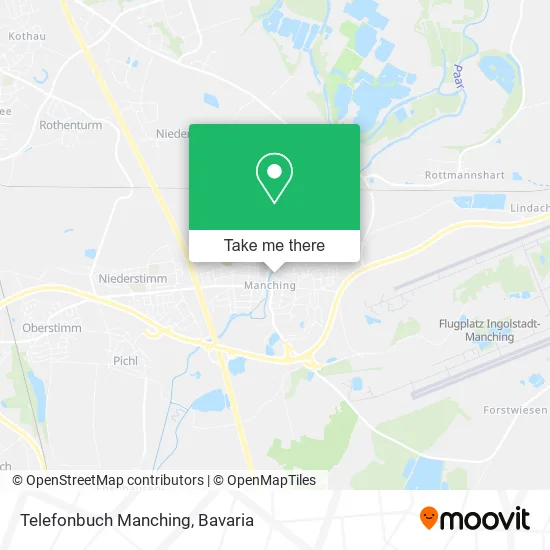 Карта Telefonbuch Manching