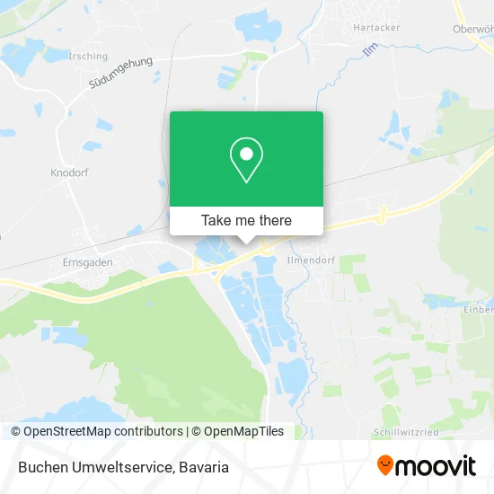 Карта Buchen Umweltservice