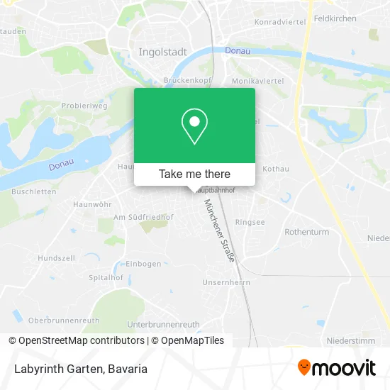 Карта Labyrinth Garten