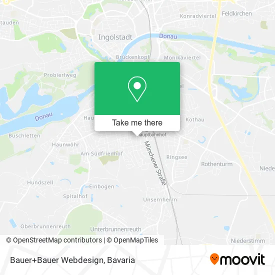 Карта Bauer+Bauer Webdesign