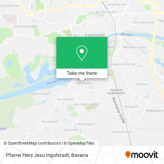 Pfarrei Herz Jesu Ingolstadt map
