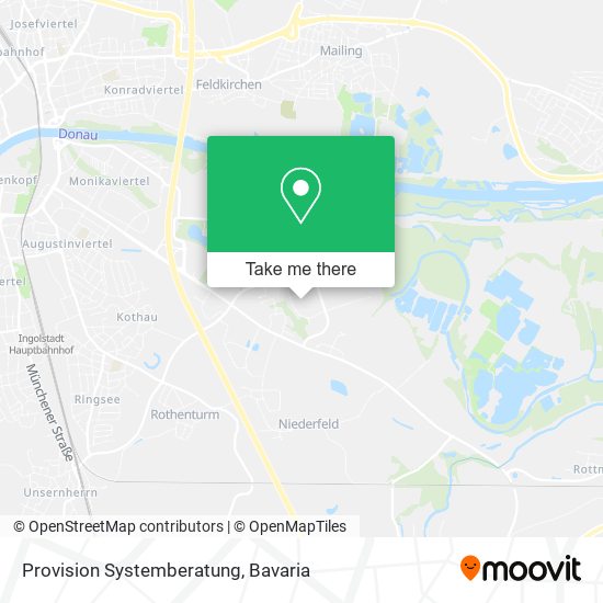 Карта Provision Systemberatung