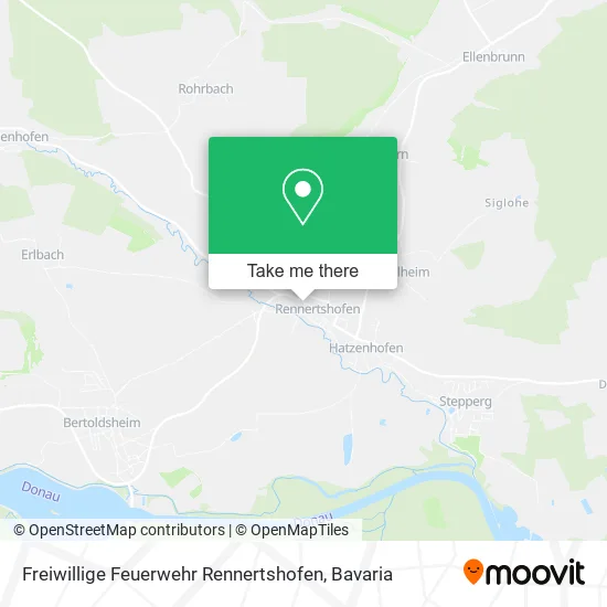 Карта Freiwillige Feuerwehr Rennertshofen