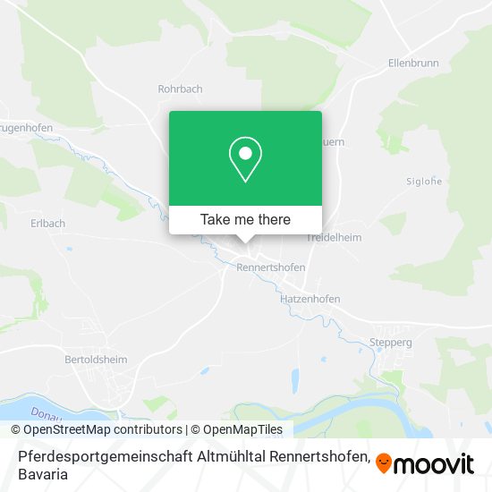 Карта Pferdesportgemeinschaft Altmühltal Rennertshofen