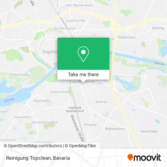 Карта Reinigung Topclean
