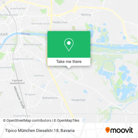 Карта Tipico München Dieselstr.18