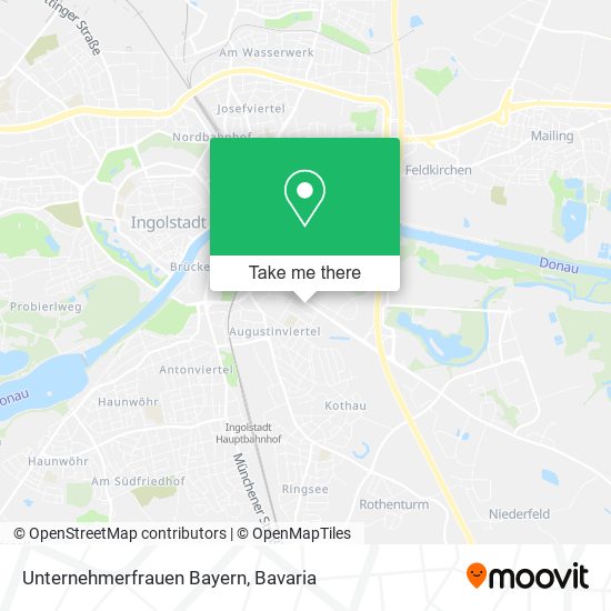 Unternehmerfrauen Bayern map
