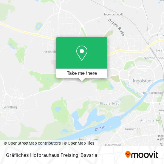 Карта Gräfliches Hofbrauhaus Freising