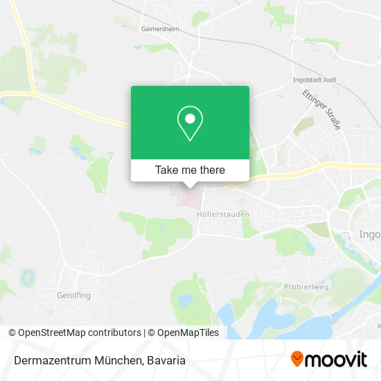 Карта Dermazentrum München