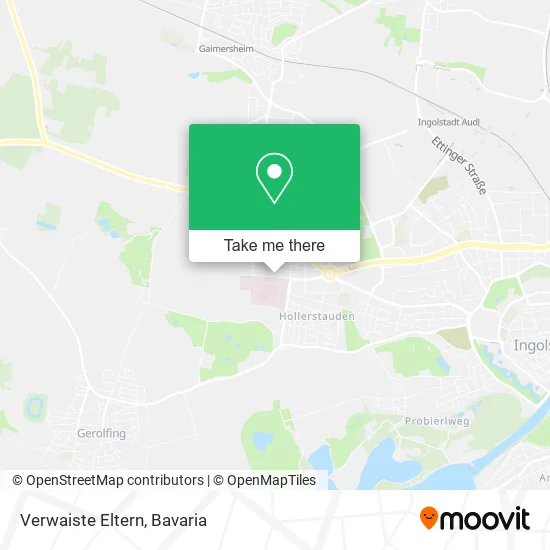 Карта Verwaiste Eltern