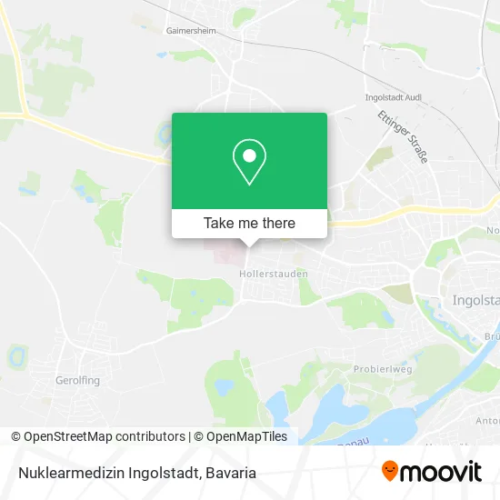 Карта Nuklearmedizin Ingolstadt