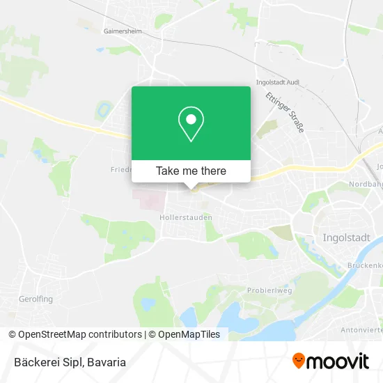 Bäckerei Sipl map