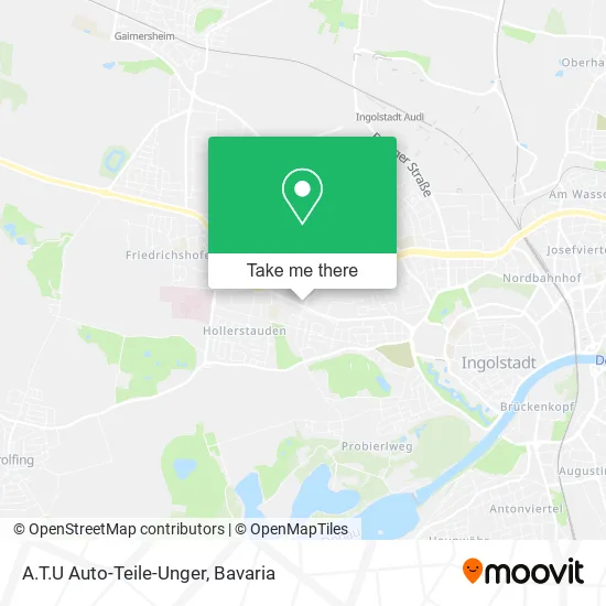 Карта A.T.U Auto-Teile-Unger