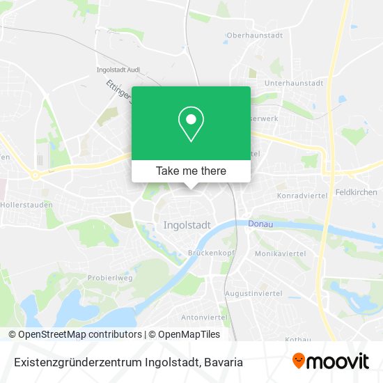 Existenzgründerzentrum Ingolstadt map