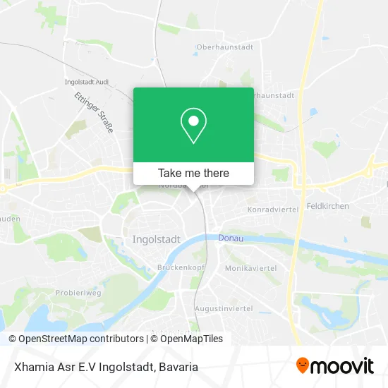 Карта Xhamia Asr E.V Ingolstadt