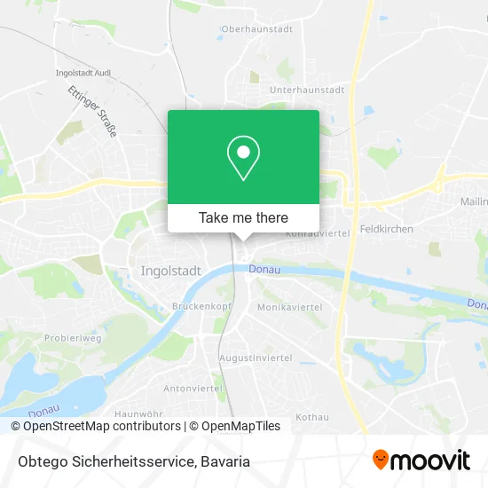 Карта Obtego Sicherheitsservice