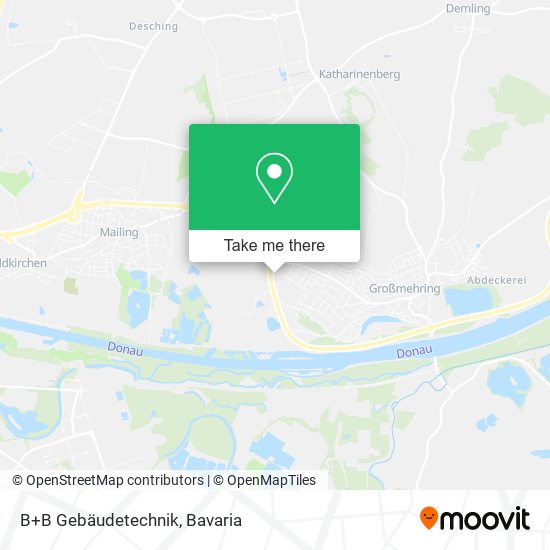 B+B Gebäudetechnik map