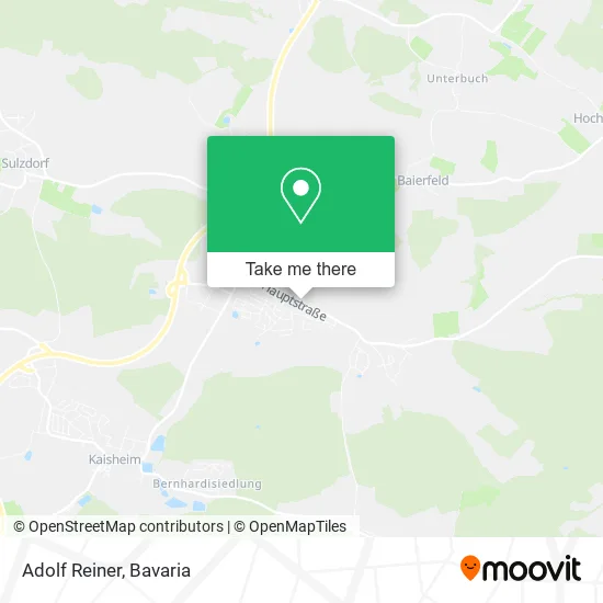 Карта Adolf Reiner
