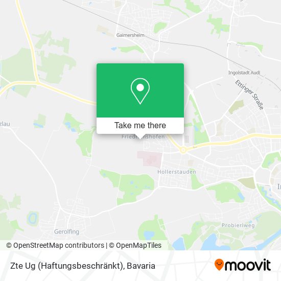 Zte Ug (Haftungsbeschränkt) map