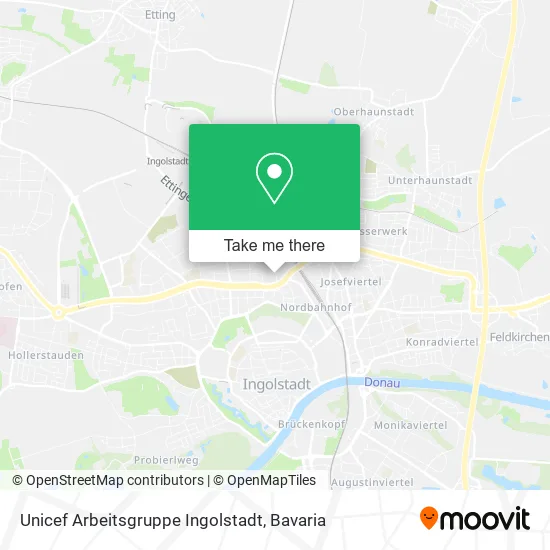 Карта Unicef Arbeitsgruppe Ingolstadt