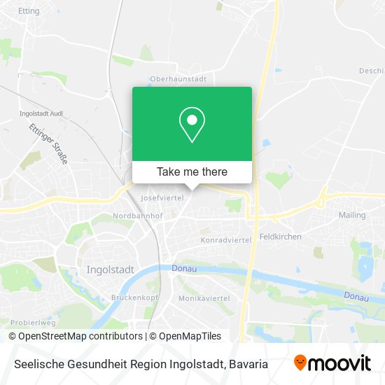 Seelische Gesundheit Region Ingolstadt map