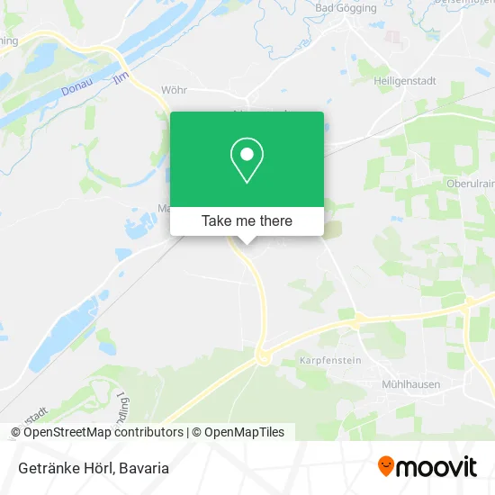 Карта Getränke Hörl