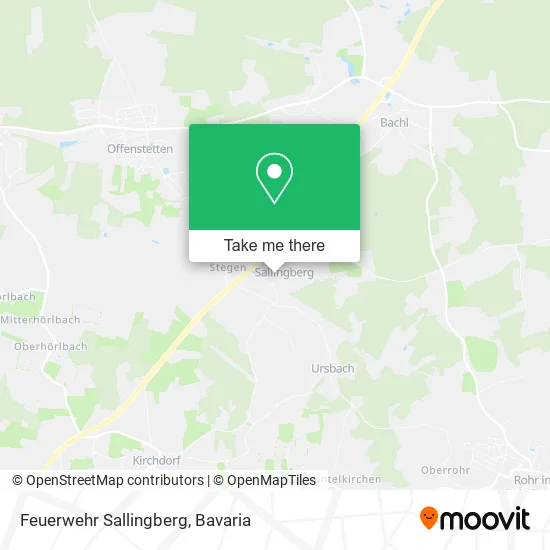 Карта Feuerwehr Sallingberg