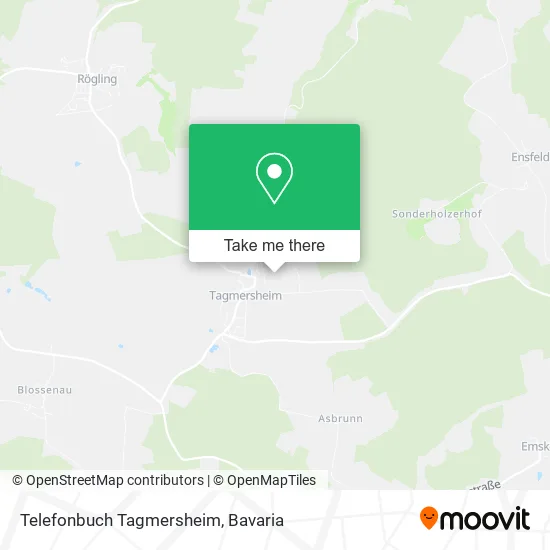 Карта Telefonbuch Tagmersheim