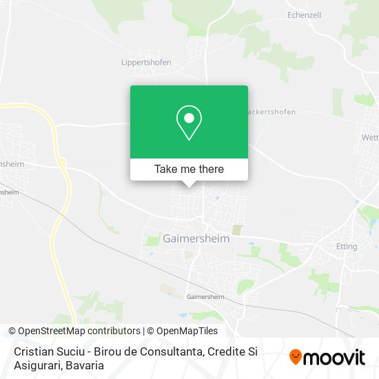 Cristian Suciu - Birou de Consultanta, Credite Si Asigurari map