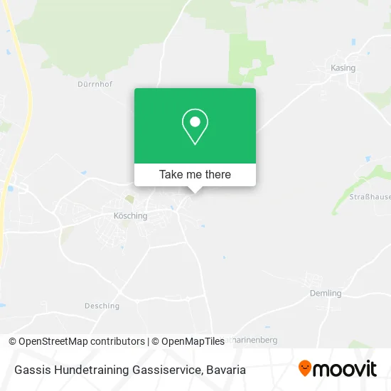 Карта Gassis Hundetraining Gassiservice