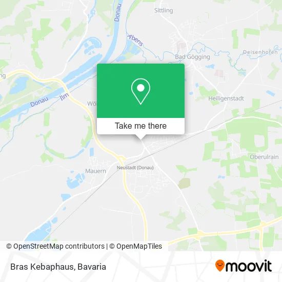 Bras Kebaphaus map