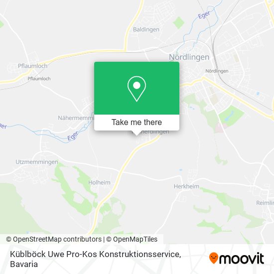 Карта Küblböck Uwe Pro-Kos Konstruktionsservice