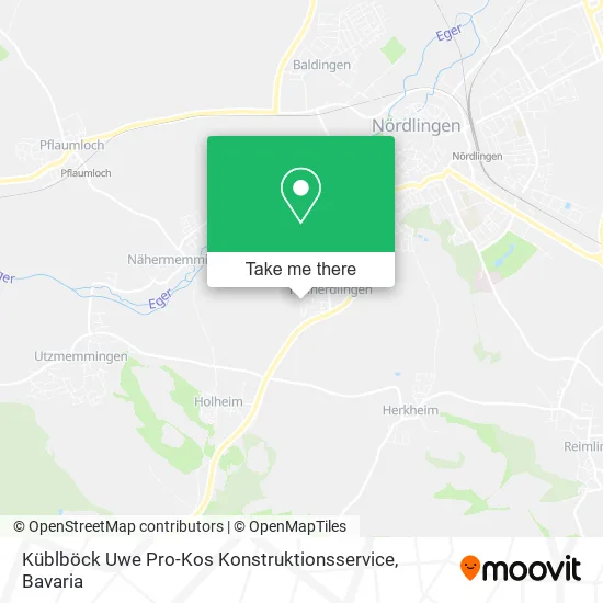 Карта Küblböck Uwe Pro-Kos Konstruktionsservice