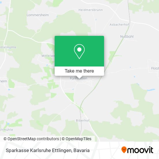 Sparkasse Karlsruhe Ettlingen map