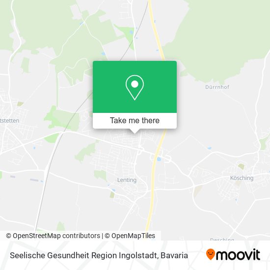 Карта Seelische Gesundheit Region Ingolstadt