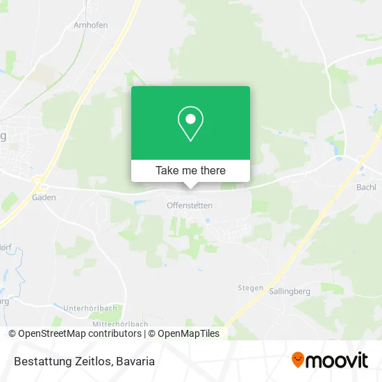 Карта Bestattung Zeitlos