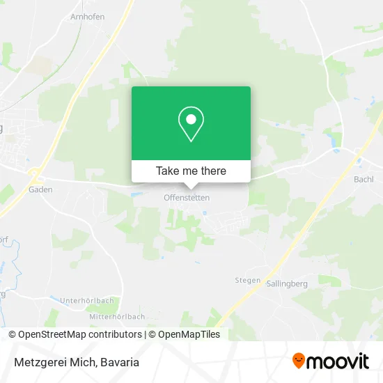 Карта Metzgerei Mich