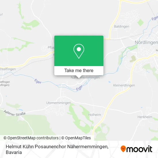 Карта Helmut Kühn Posaunenchor Nähermemmingen