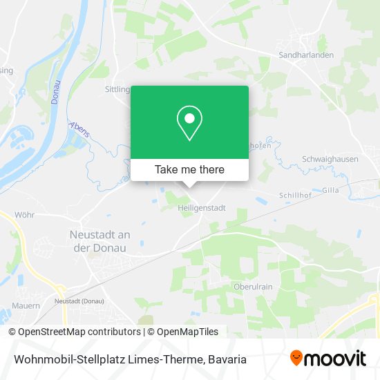 Wohnmobil-Stellplatz Limes-Therme map