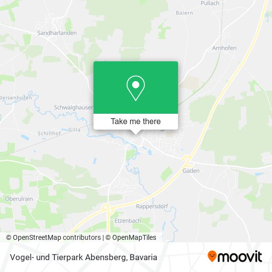 Vogel- und Tierpark Abensberg map