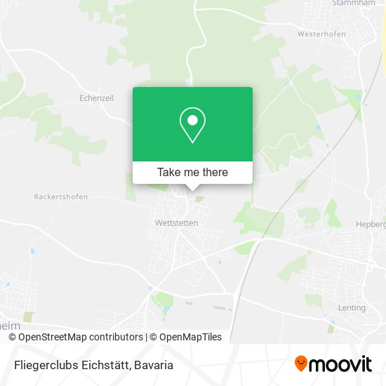 Fliegerclubs Eichstätt map