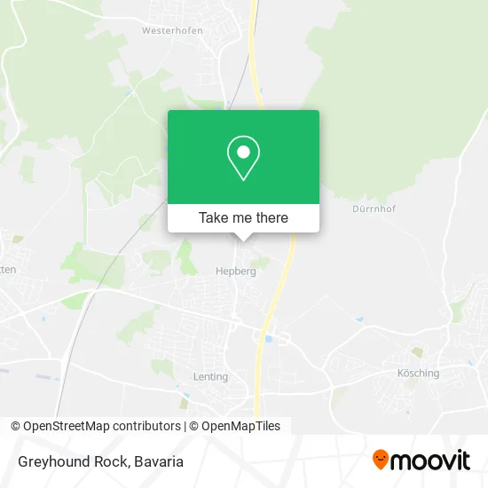 Карта Greyhound Rock